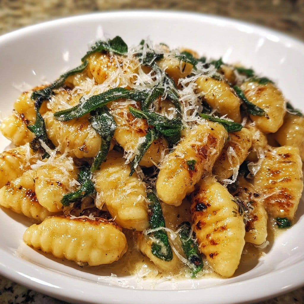 Silky Brown Butter Sage Parmesan Sauce (Fall Favorite)