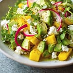 Mango Avocado Feta Salad
