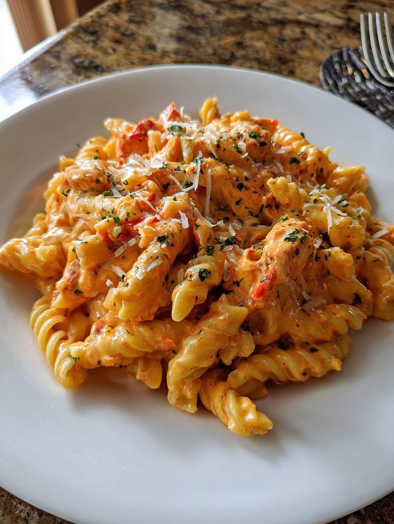 Roasted Red Pepper Parmesan Cream Sauce (Weeknight-Easy, Restaurant-Quality)