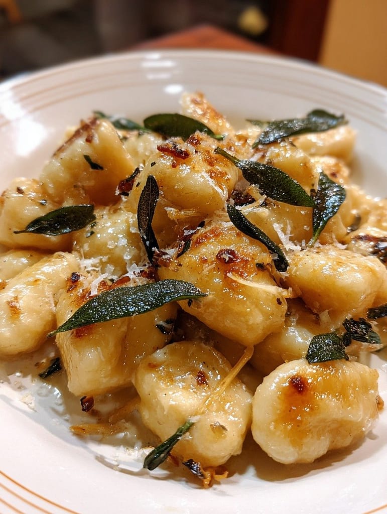 Silky Brown Butter Sage Parmesan Sauce 