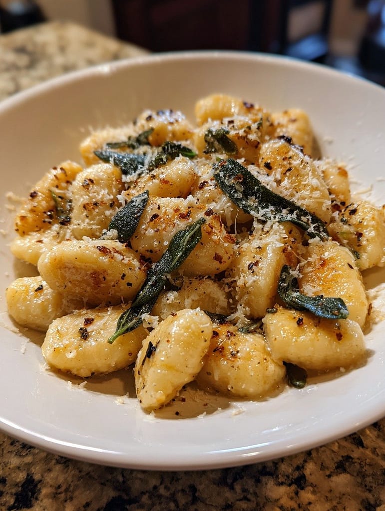 Silky Brown Butter Sage Parmesan Sauce (Fall Favorite)
