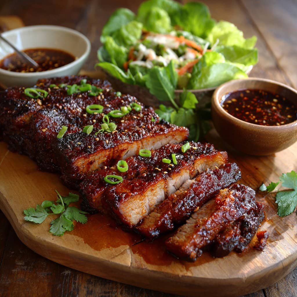 Korean BBQ Smoked Pork Belly
